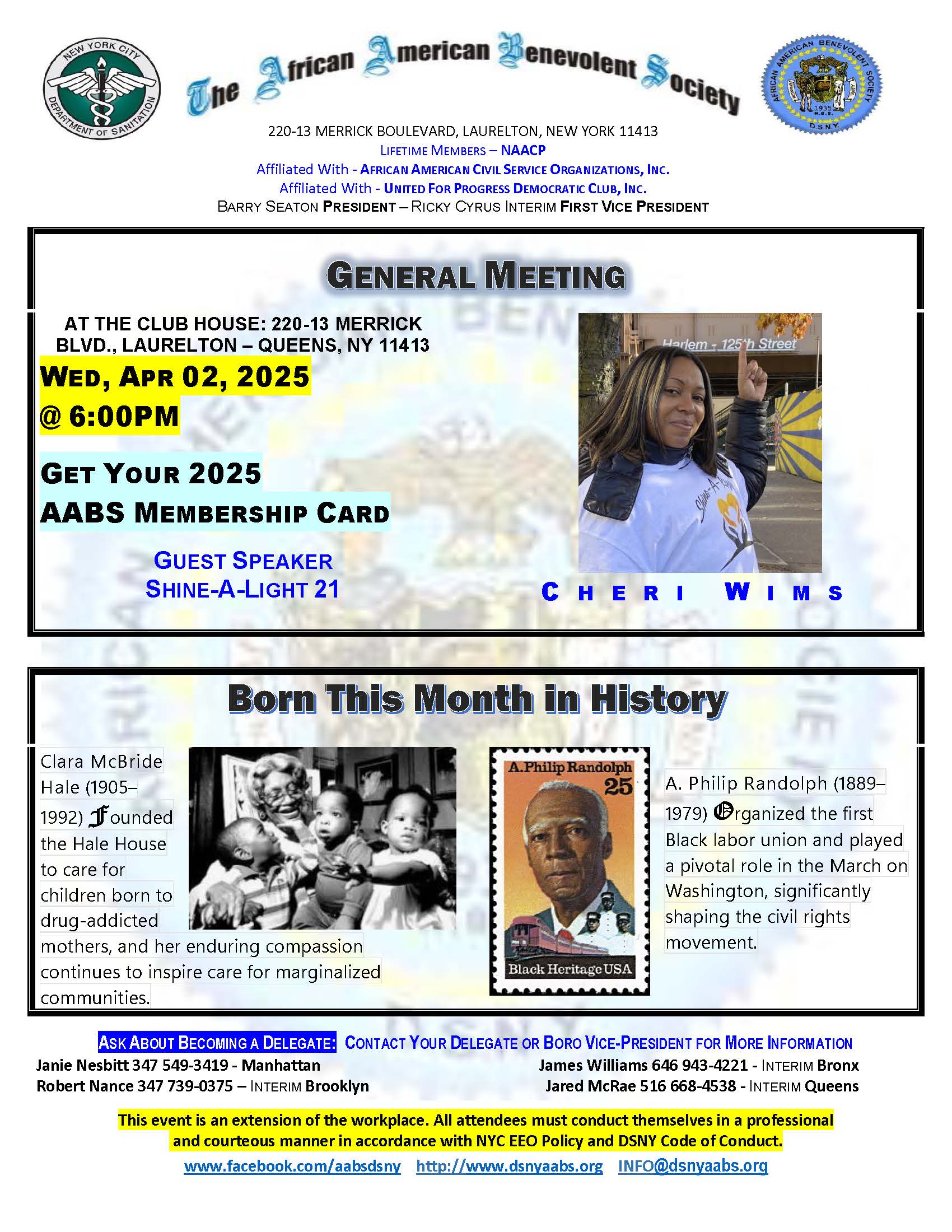 General Meeting April 2025