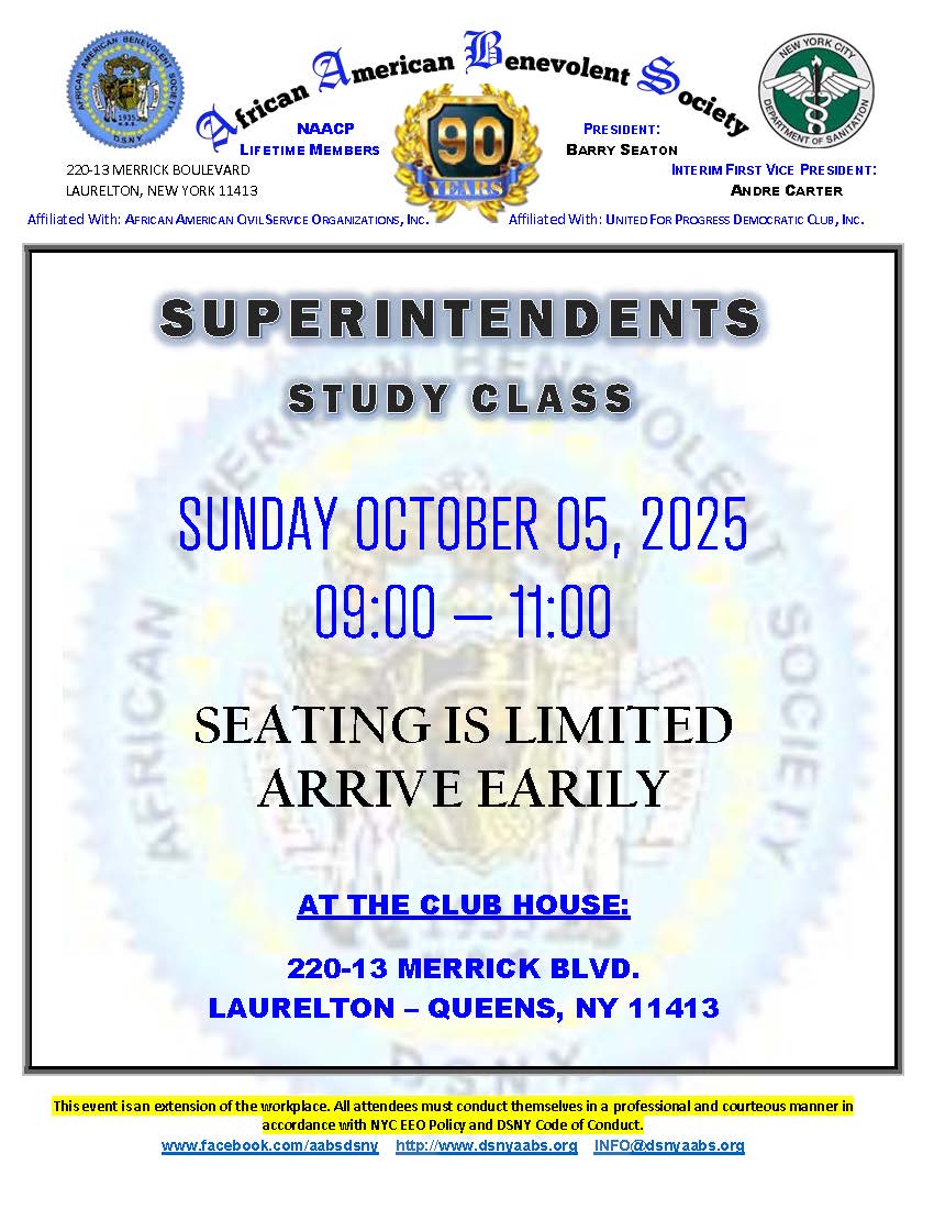 Supt's Exam Prep Sun Oct 05, 2025